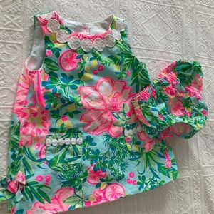 Lilly Pulitzer 12-18 month little dress and bottoms